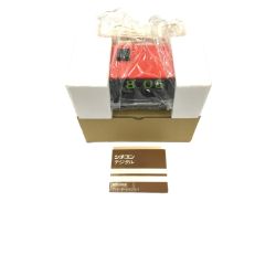 △△ CITIZEN シチズン レトロデジタル電気時計 ハイリーフ・カーチス 5RD025 レッド Sランク