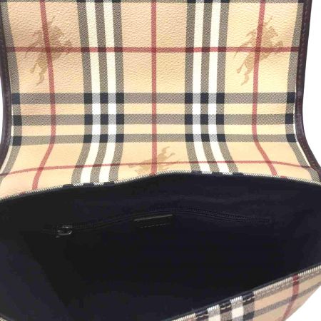  BURBERRY LONDON バーバリーロンドン ショルダーバッグ ノバチェック ホースシャドー