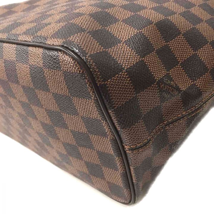 LOUIS VUITTON ルイヴィトン ダミエ サレヤ PM ハンドバッグ N51183 ブラウン｜中古｜なんでもリサイクルビッグバン