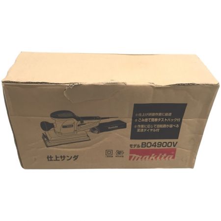  MAKITA マキタ 仕上げサンダー 100V 本体のみ コード式 BO4900V ブルー