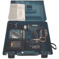 △△ MAKITA マキタ コードレス式インパクトドライバ TP141D ブルー 18v 充電器・充電池2個・ケース付 Aランク