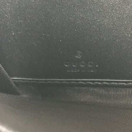  GUCCI グッチ GG柄 PVC GGストリーム ラウンドジップ長財布 408831 ブラック