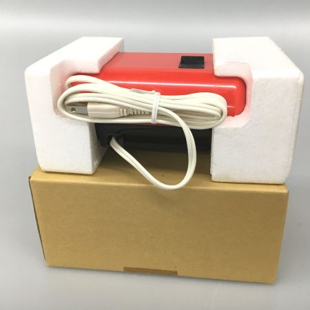  CITIZEN シチズン ハイリーフカーチス 赤 5RD025　レトロデジタル電気 パタパタ時計