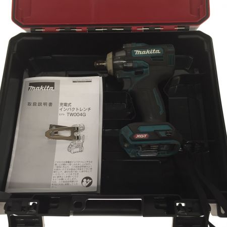  MAKITA マキタ 40V インパクトレンチ　ケース付き TW004G ブルー