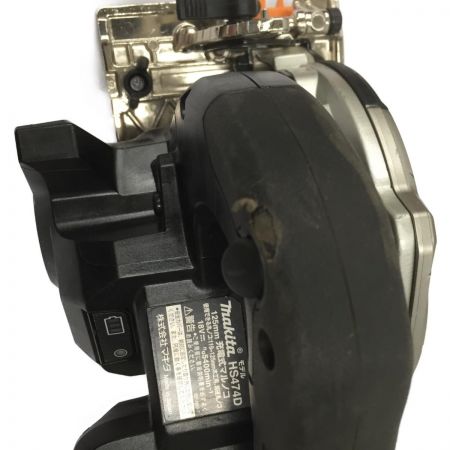  MAKITA マキタ 125mm充電式マルノコ 18V 本体のみ HS474D ブラック