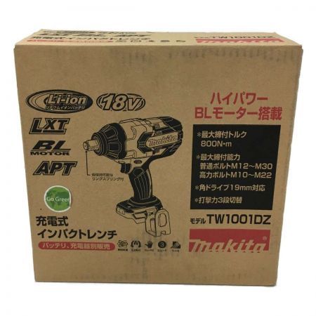  MAKITA マキタ 充電式インパクトレンチ　18V TW1001DZ