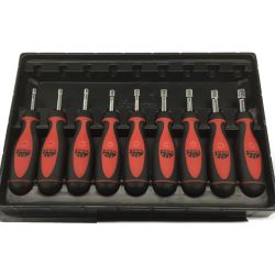 △△ MAC TOOLS マック スタビーナットドライバー　4ｍｍ～12ｍｍ レッド Aランク