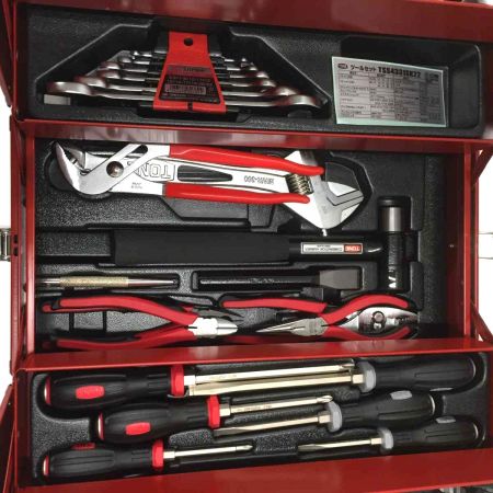  TONE トネ ツールセット TSS4331SK22 レッド 差込角12.7ｍｍ