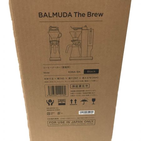  BALMUDA バルミューダ コーヒーメーカー The Brew K06A-BK