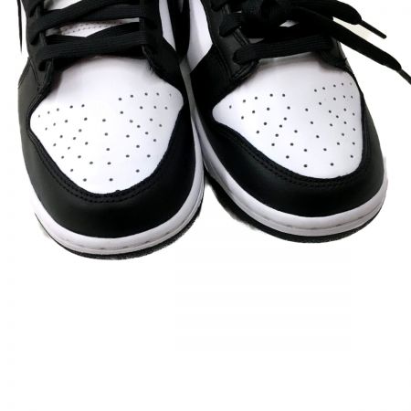  NIKE ナイキ スニーカー ダンク LOW レトロ DD1391-100 ホワイト x ブラック 27.5cm