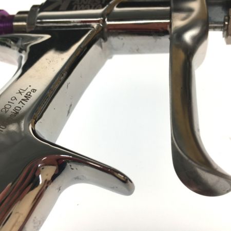  ANEST IWATA スプレーガン KIWAMI-13B10-S3 シルバー×パープル フリーアングルカップ付属