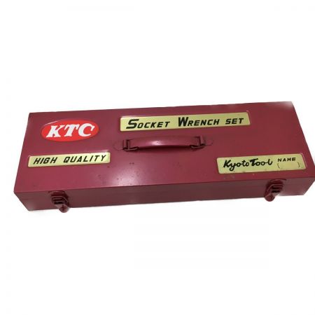  KTC ケーティーシー KTC　ソケットレンチセット B408 レッド