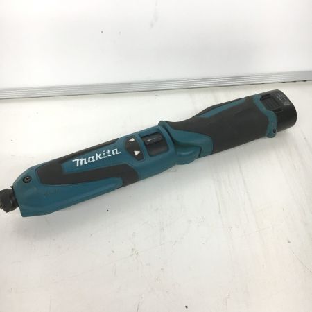  MAKITA マキタ 充電式ペンインパクトドライバ　充電池1個付 コードレス式 7.2v TD021D ブルー