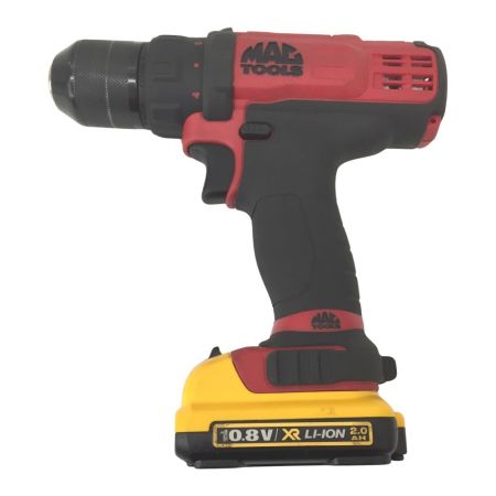  MAC TOOLS マック コードレスドライバドリル BDP038-UK レッド 10.8v 充電器・充電池1個付