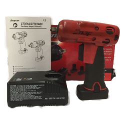 △△ Snap-on スナップオン インパクトレンチ　14.4V CT761AJ2 レッド Bランク