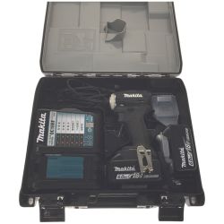 △△ MAKITA マキタ コードレス式インパクトドライバ TD172DRGXB ブラック 18v 充電器・充電池2個・ケース付 Aランク