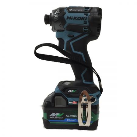  HiKOKI ハイコーキ コードレスインパクトドライバ　36V　限定色　フルセット WH36DC ブルー