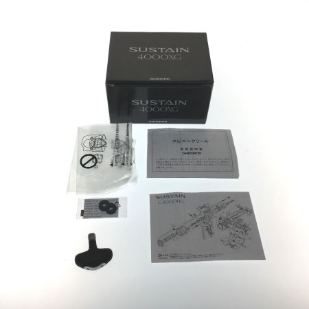  SHIMANO シマノ スピニングリール 17ｻｽﾃｨﾝ4000XG グリップカスタム済