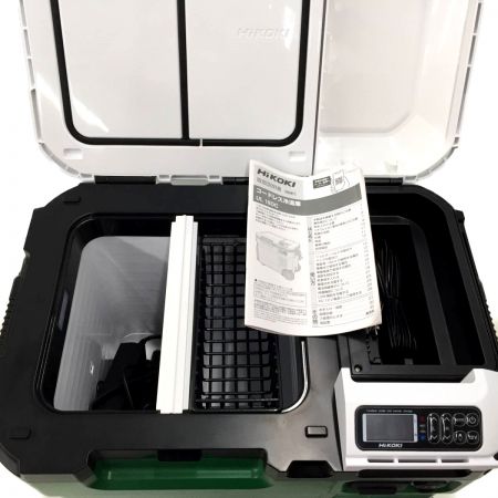  HiKOKI ハイコーキ コードレス冷温庫 UL18DC グリーン x ホワイト 18V