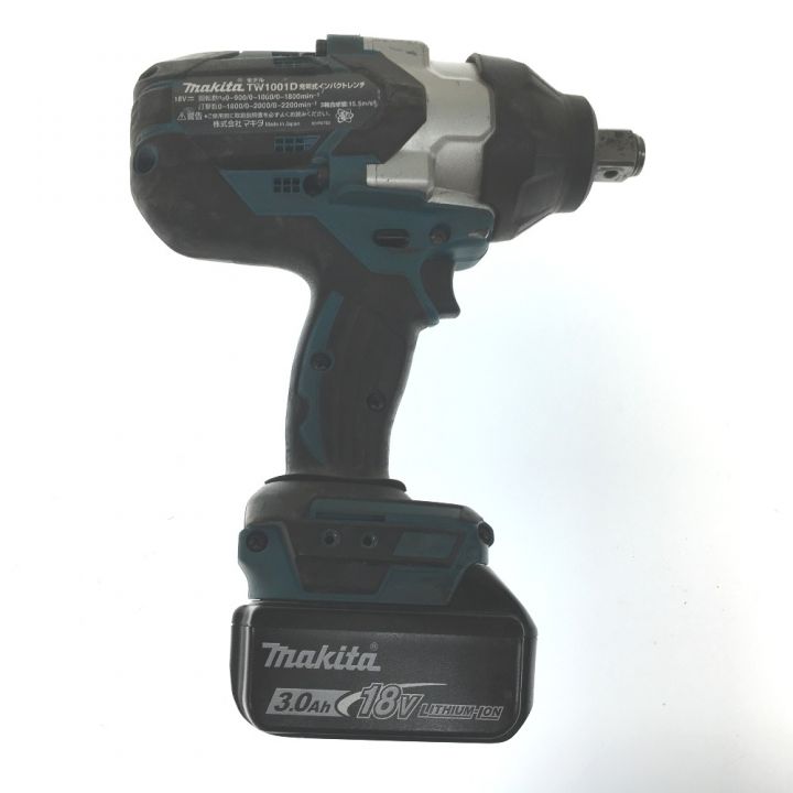 MAKITA マキタ 充電式 インパクトレンチ TW1001D ブルー 18v 