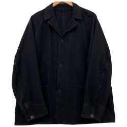 △△ COMOLI デニム ワークジャケット size2 2021SS TO1-01004 ブラック Bランク