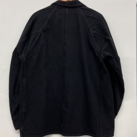  COMOLI デニム ワークジャケット size2 2021SS TO1-01004 ブラック