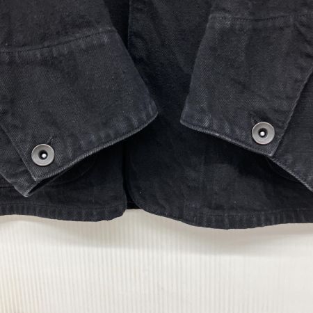  COMOLI デニム ワークジャケット size2 2021SS TO1-01004 ブラック