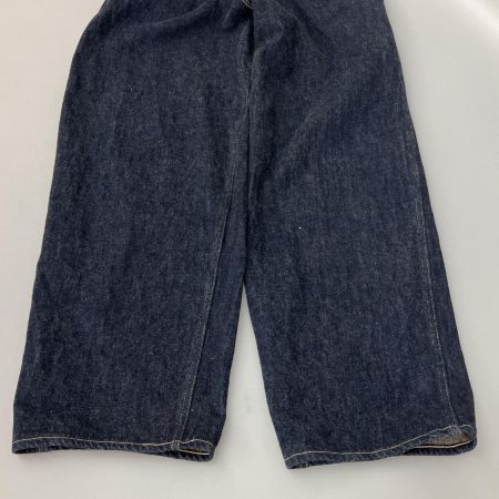  COMOLI 23SS デニム ベルテッドパンツ 3 ネイビー