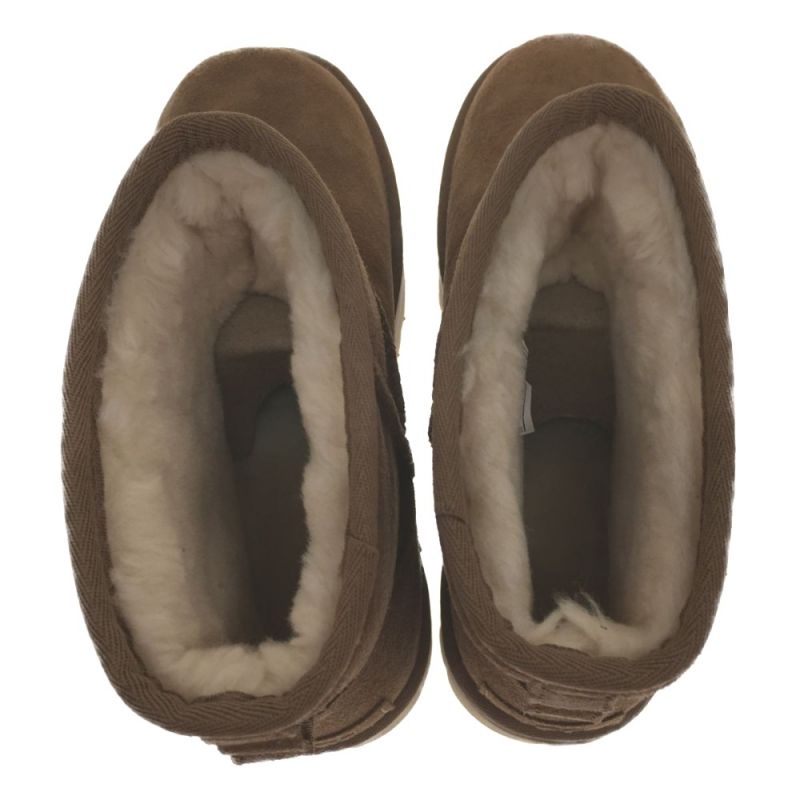 中古】 UGG アグ ショートブーツ 厚底 Australia Classic Mini ...