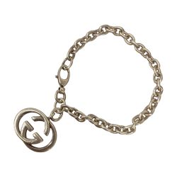 △△ GUCCI グッチ ブレスレット アクセサリー インターロッキングG ダブルG Bランク