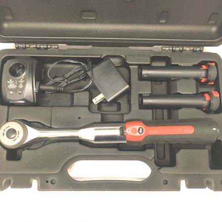  TONE トネ 電動ラチェット 充電器・充電池2個・ケース付 コードレス式 CR4000