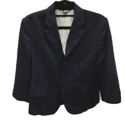 △△ COMME des GARCONS コムデギャルソン ジャケット  ネイビー オールシーズン  SIZE S 1H-J005 ネイビー Bランク