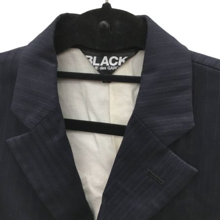  COMME des GARCONS コムデギャルソン ジャケット  ネイビー オールシーズン  SIZE S 1H-J005 ネイビー