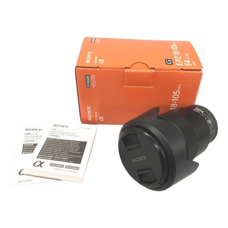  SONY ソニー レンズ  SELP18105G EPZ 18-105ｍｍ f4 G OSS