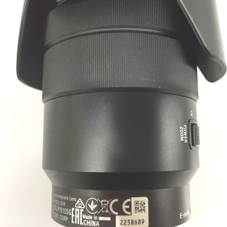  SONY ソニー レンズ  SELP18105G EPZ 18-105ｍｍ f4 G OSS