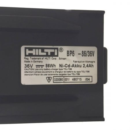  Hilti ヒルティ 36V　充電式ロータリハンマードリル (SDS プラス)　（充電器　バッテリー×2） TE-6A レッド