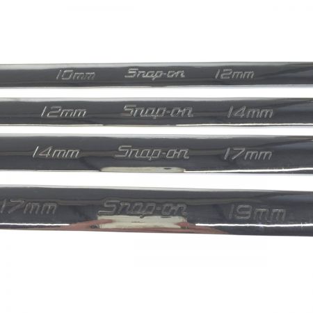  Snap-on スナップオン ロングストレートメガネレンチ　4本セット XDHFM1012～XDHFM1719