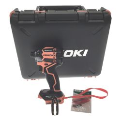 △△ HiKOKI ハイコーキ 36Ｖ　コードレス　充電式インパクトドライバ　限定色 ケース付 　 WH36DC コーラルストーン Sランク