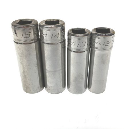  Snap-on スナップオン 3/8 セミディープソケットセット PAKTY241 8mm-19mm