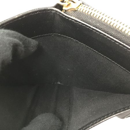  A.P.C アーペーセー Emmanuelle Compact Wallet エンボスレザー ブラック