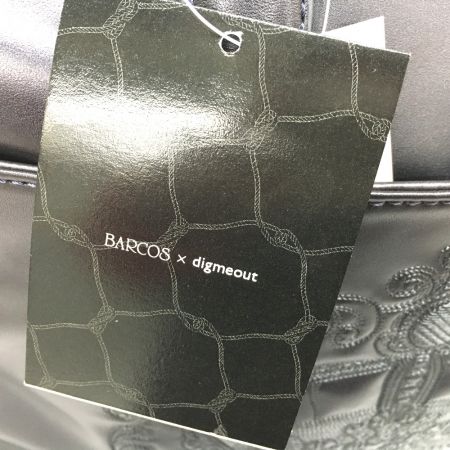  BARCOS ×digmeout バルコス×ディグミアウト トートバッグ 大谷リュウジ ネイビー