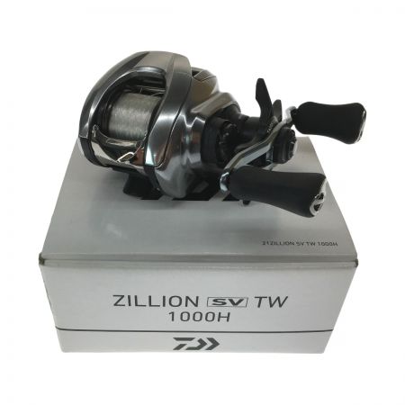  DAIWA ダイワ ベイトリール 21ジリオン SV TW 1000H 00630215 ライン付属