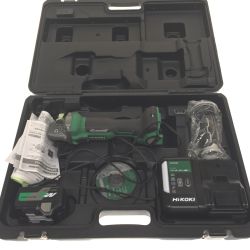 △△ HiKOKI ハイコーキ 36V 100mm 充電器・マルチボルト付き　コードレスディスクグラインダー G3610DA Bランク