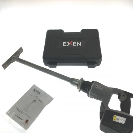  エクセン EXEN　コードレスタンパ　コードレスバイブレータ　充電器　バッテリー2個セット C28DTK