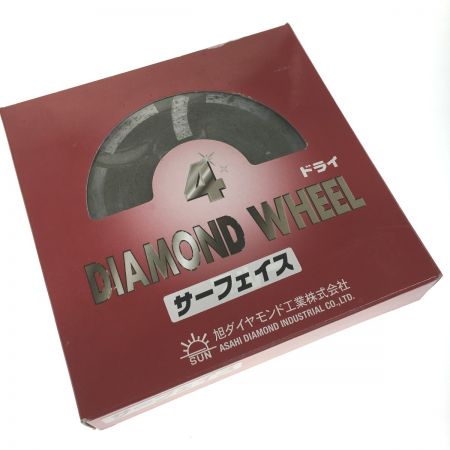  旭ダイヤモンド イヤモンドホイール サーフェイス ドライ　4インチ　6個セット DIAMOND WHEEL 4