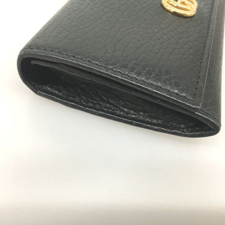  GUCCI グッチ  GGマーモント カードケース 474748 ブラック
