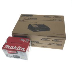 △△ MAKITA マキタ 18Ｖ　6ah 純正バッテリー 急速充電器セット BL1860B Sランク
