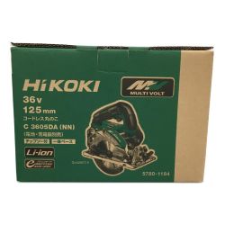 △△ HiKOKI ハイコーキ コードレス式丸ノコ　125ｍｍ　36V　本体のみ C3605DA Sランク