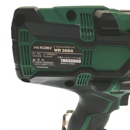  HiKOKI ハイコーキ 充電式　コードレスインパクトレンチ　36Ｖ　バッテリー×2　充電器セット WR36DA