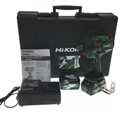  HiKOKI ハイコーキ 充電式　コードレスインパクトレンチ　36Ｖ　バッテリー×2　充電器セット WR36DA